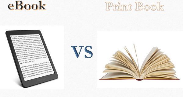 Comparsion of eBook and Print Book