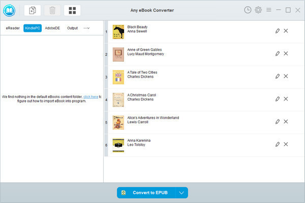 Add Kindle Books to Any eBook Converter