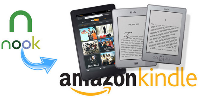 Transfer Nook Books to Kindle eReaders