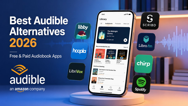 best audible alternatives 2026