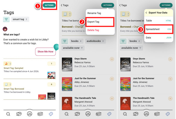 Export Libby Tags and Reading Lists