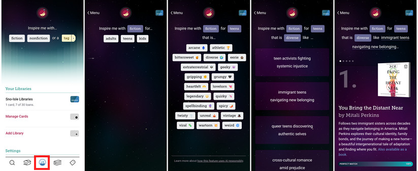 How to Use Libby Inspire Me Feature