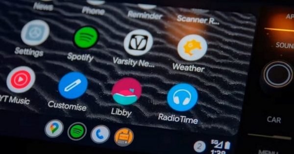 Play Libby Audiobook via Android Auto