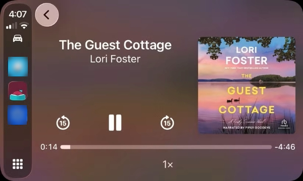 Play Libby Audiobook via CarPlay